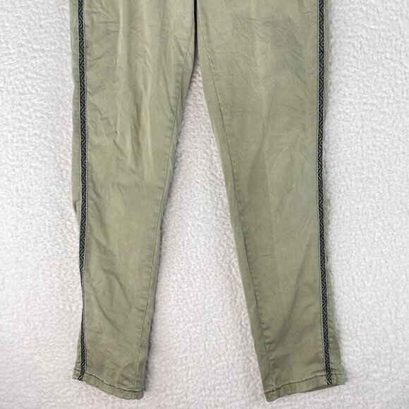 Anthropologie Tan‎ Chino Relaxed Straight Leg Pants Womens Casual Size 28 - Picture 3 of 16
